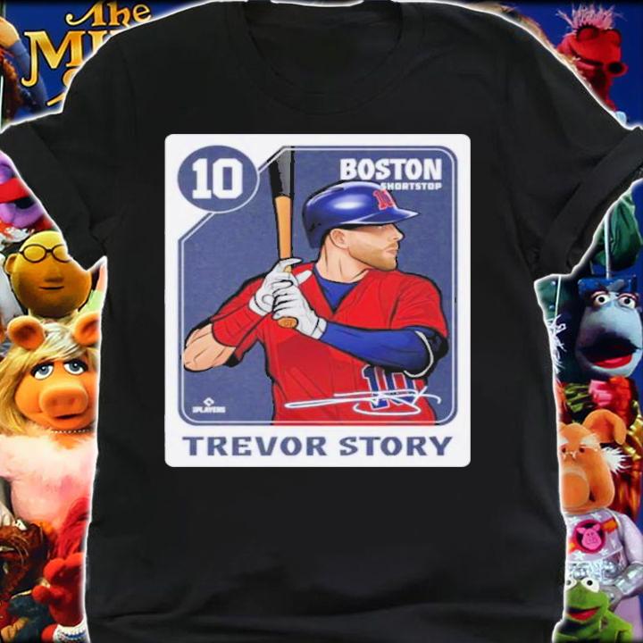 Trevor Story Boston Card Baseball Signatures Shirt t-shirt
