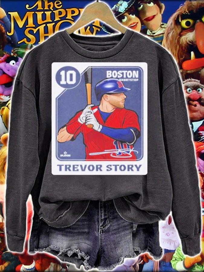 Trevor Story Boston Card Baseball Signatures Shirt t-shirt