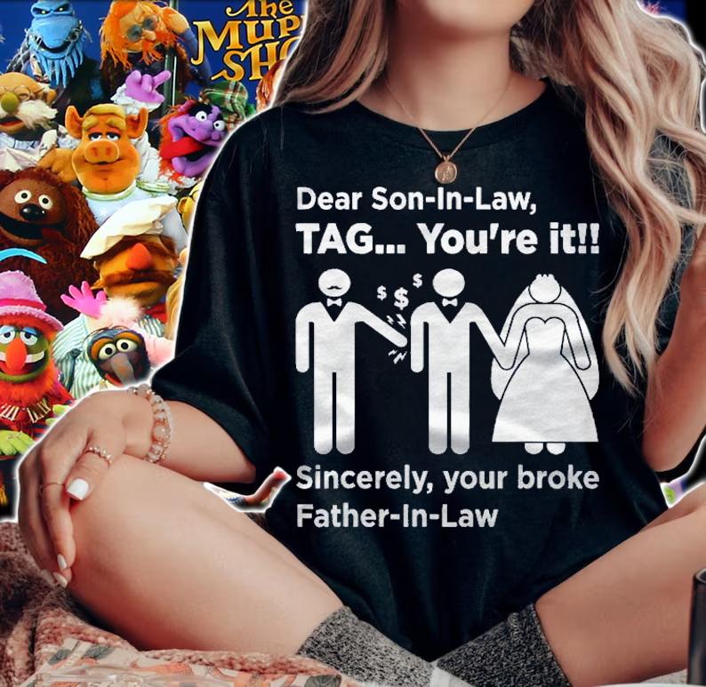 Dear Son-In-Law  Father Of The Bride Dad Wedding Marriage Shirt t-shirt woman shirt
