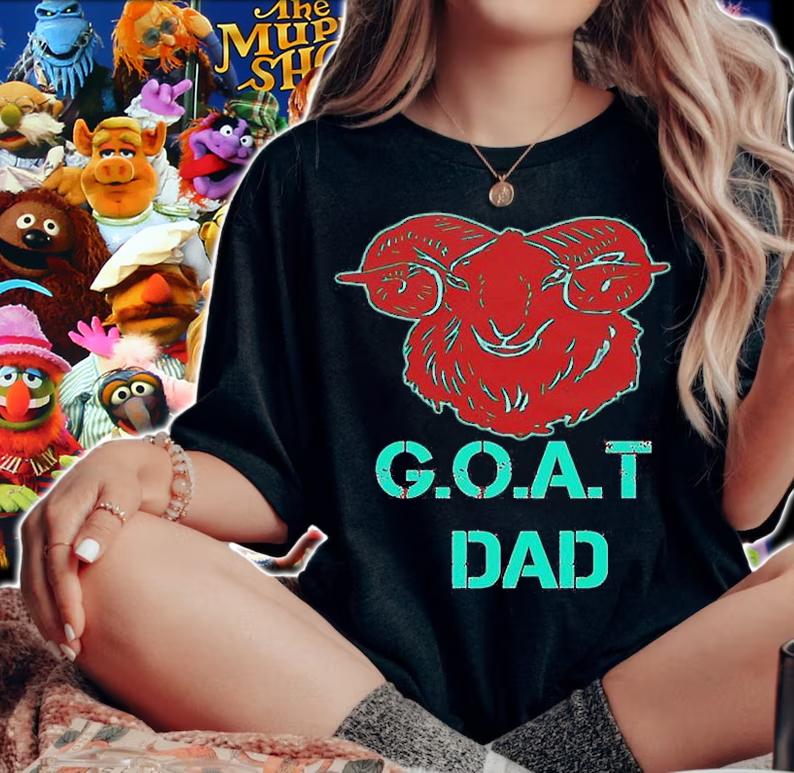 Goat Dad Art T-Shirt T-Shirt t-shirt woman shirt
