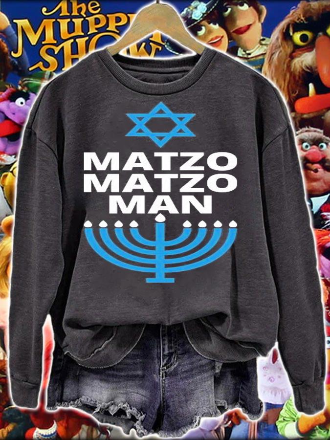 Matzo Matzo Man Hanukkah Gift T-Shirt t-shirt sweatshirt