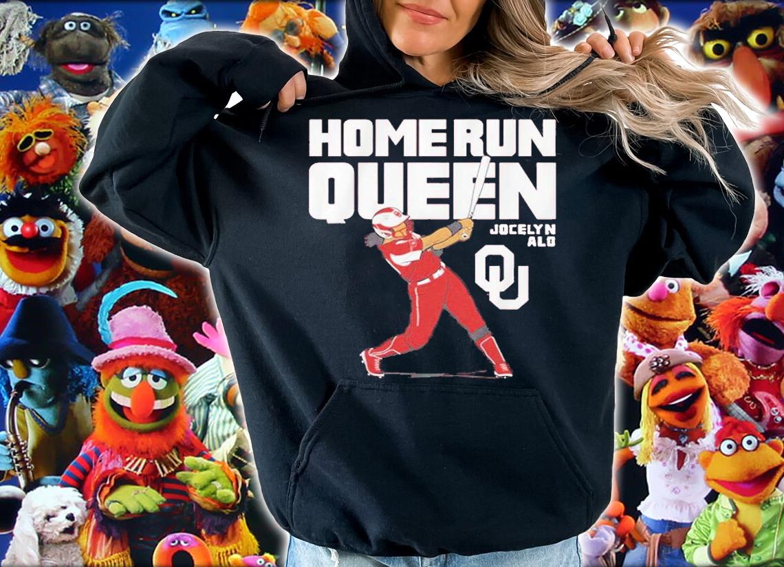 Oklahoma Softball Jocelyn Alo Home Run Queen Shirt t-shirt hoodie