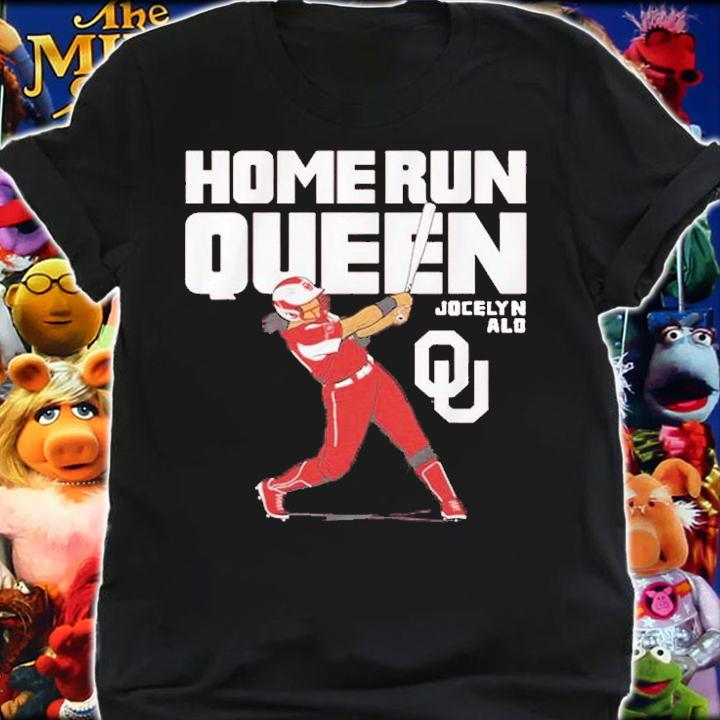 Oklahoma Softball Jocelyn Alo Home Run Queen Shirt t-shirt shirt