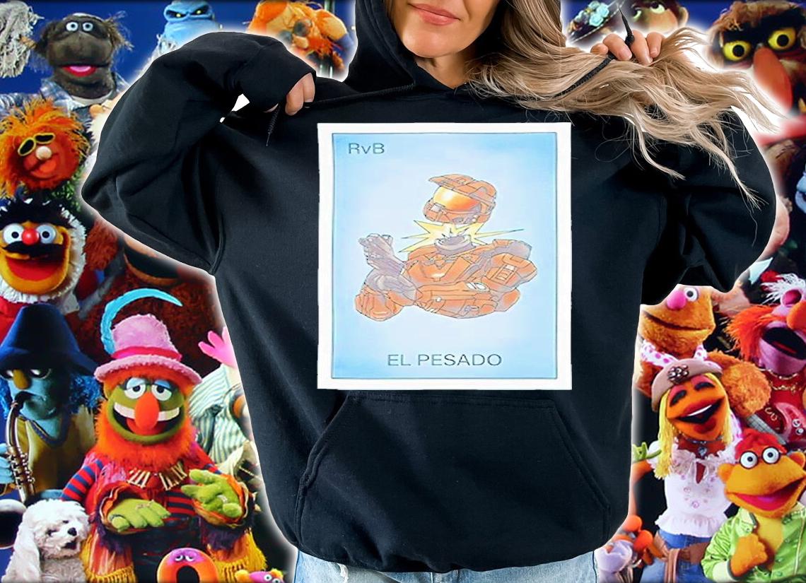 Red Vs. Blue Lopez Loteria Card Shirt t-shirt hoodie