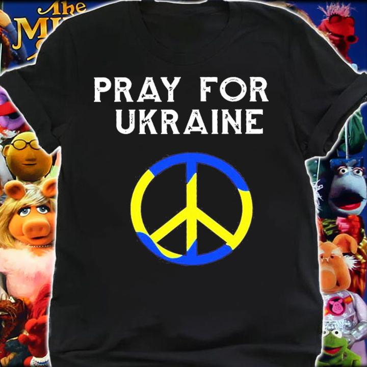 Support Ukraine Stand I With Ukraine Ukrainian Flag shirt t-shirt