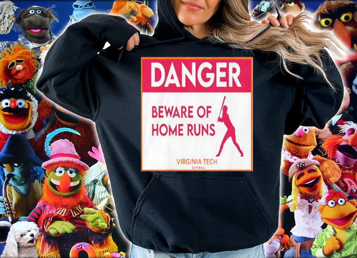 Virginia Tech Softball Beware Of Home Runs T-Shirt t-shirt hoodie