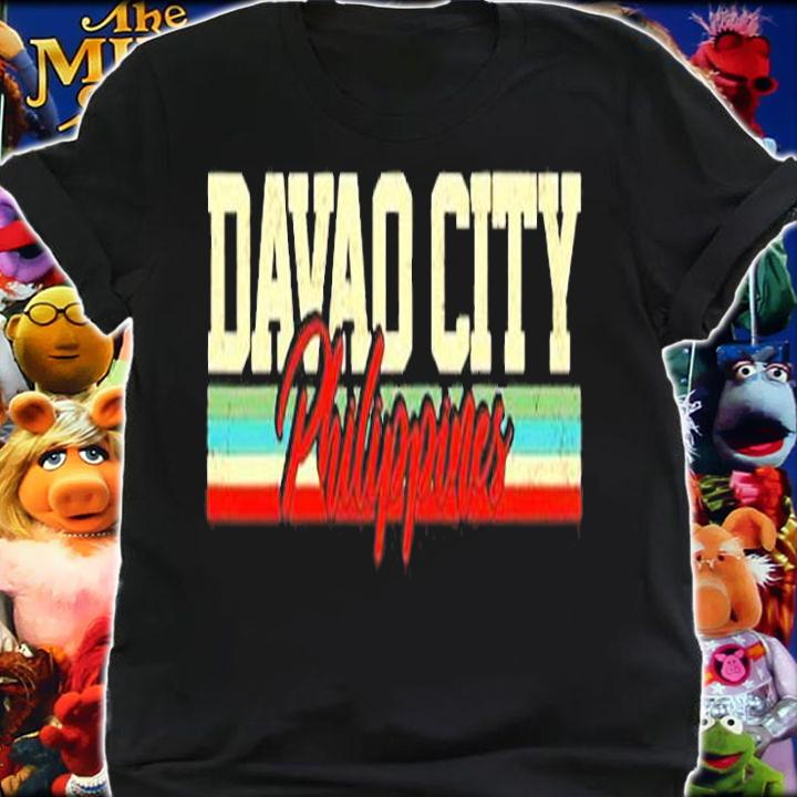 Davao City Philippines Retro Vintage T-Shirt t-shirt shirt