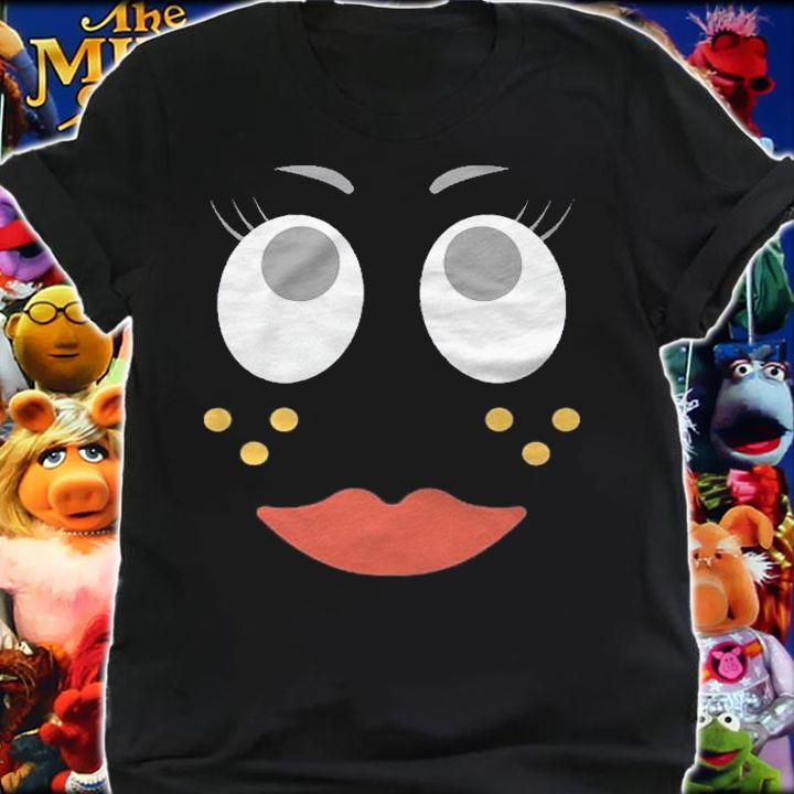 Halloween Female Makeup Emoticon Face Group Costume Shirt t-shirt shirt