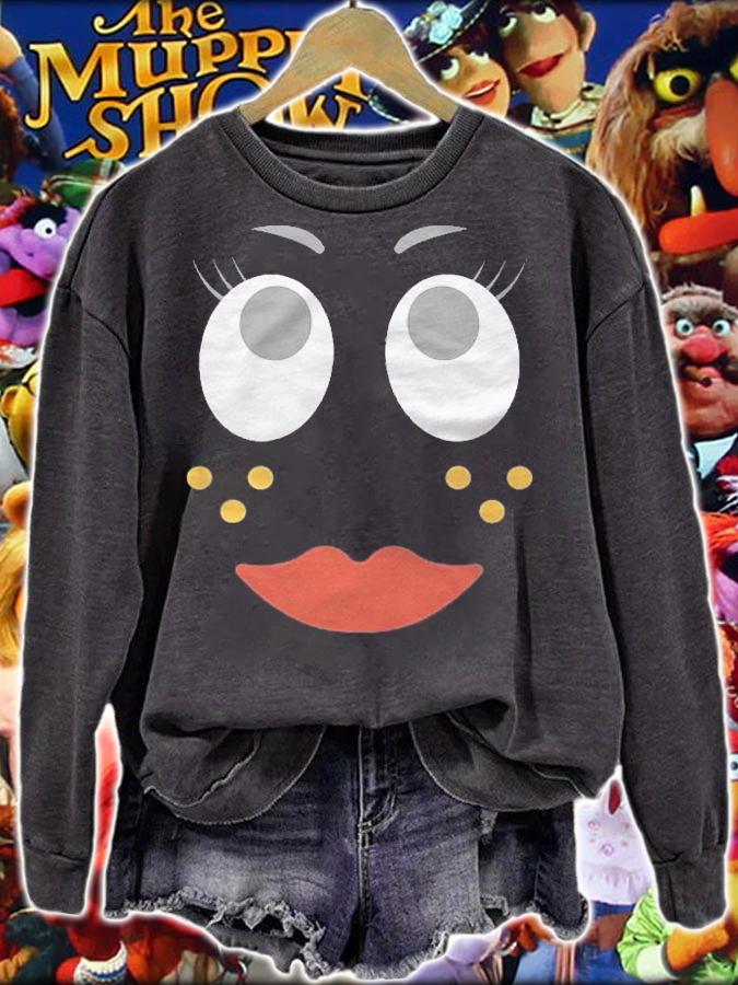 Halloween Female Makeup Emoticon Face Group Costume Shirt t-shirt sweatshirt