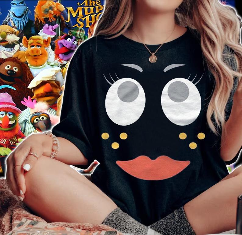 Halloween Female Makeup Emoticon Face Group Costume Shirt t-shirt woman shirt