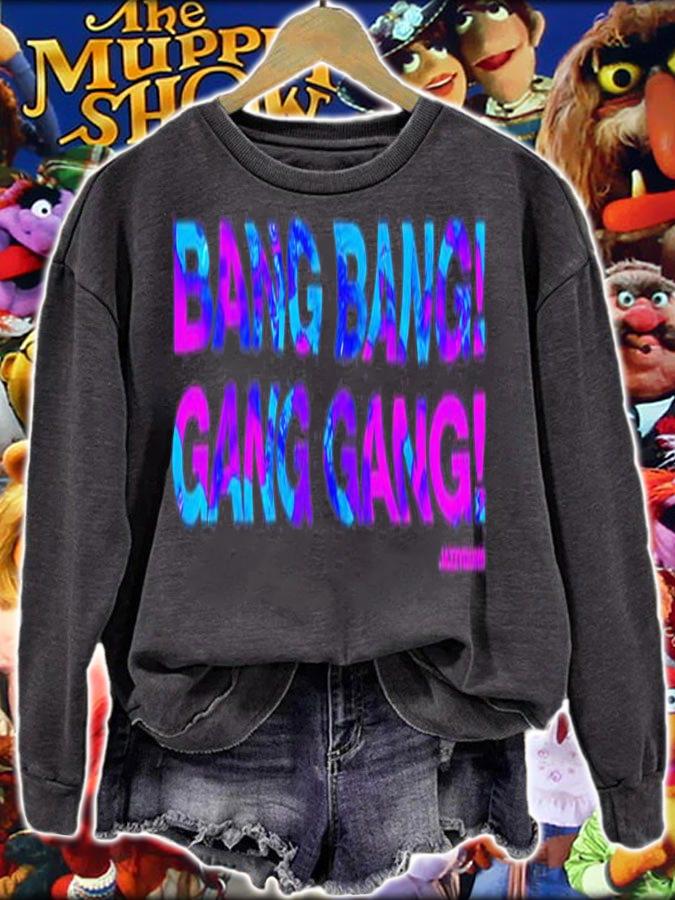 Jazzyguns Merch Bang Bang Gang Gang Shirt t-shirt sweatshirt