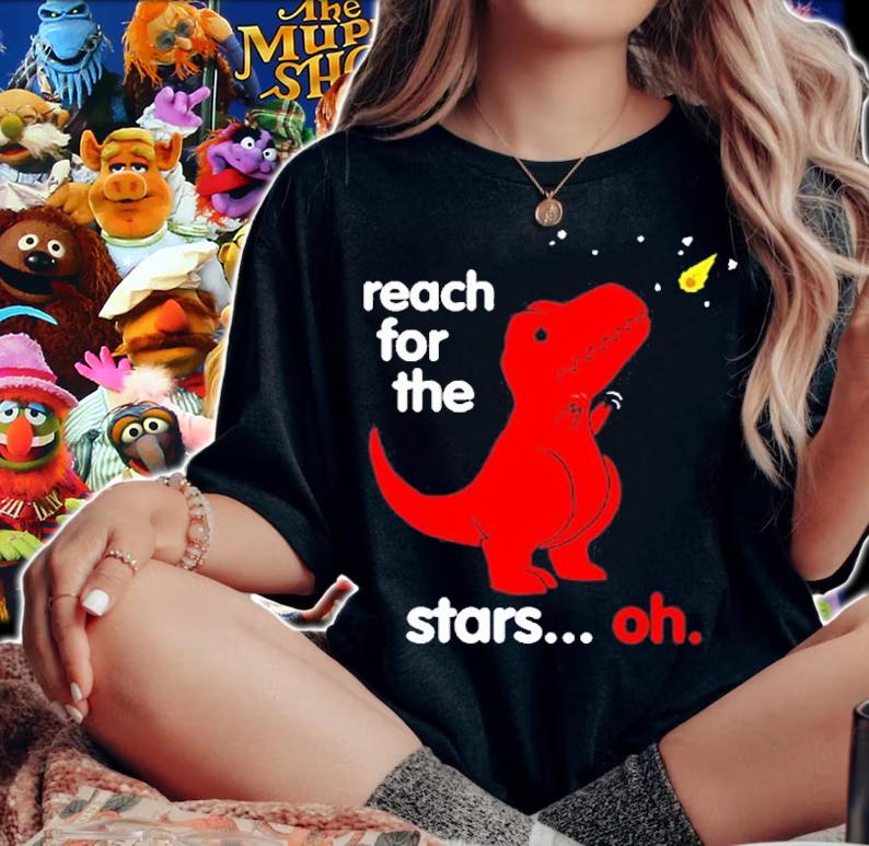 Reach For The Stars Dino Pullover T-Shirt t-shirt
