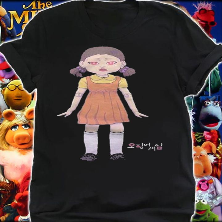 Squid Game red light green light doll T-shirt t-shirt