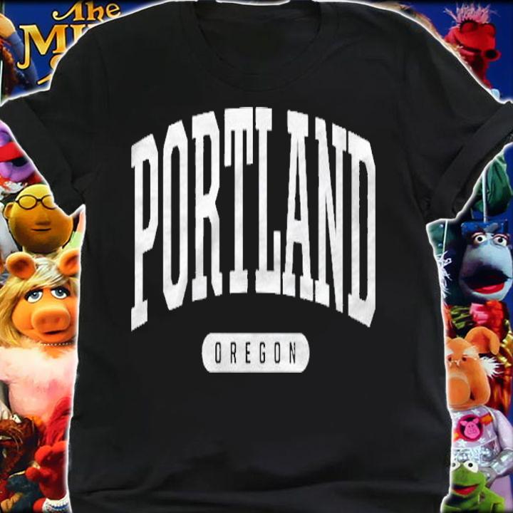 College Style Portland Oregon Souvenir Gift shirt