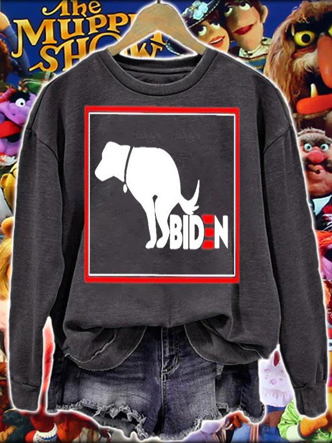 Dog Shit On Biden T-Shirt