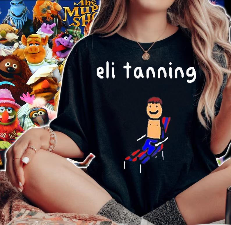 Eli Manning Is Ready For The Summer T-Shirt
