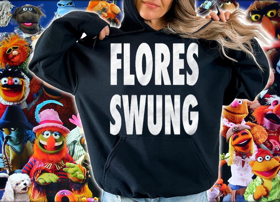 Flores Swung Funny Los Angeles Baseball Fan Gift Shirt hoodie