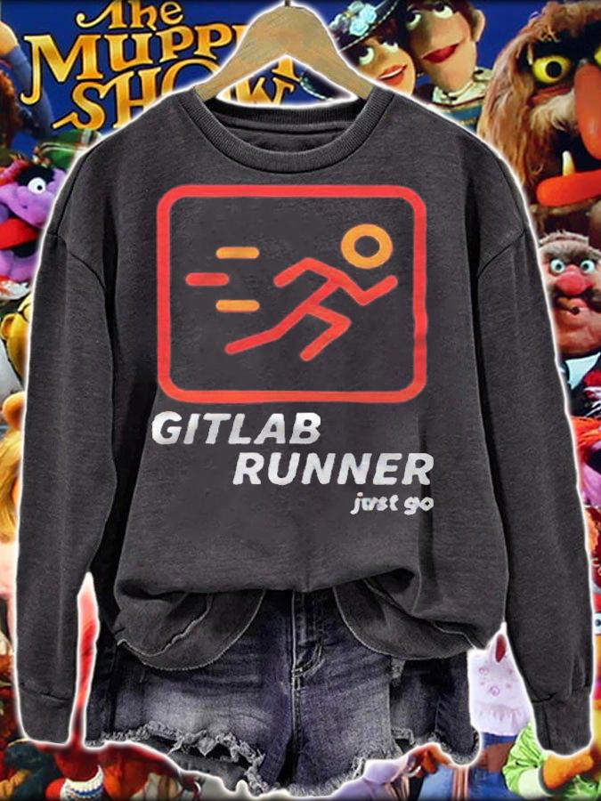 Gitlab runner just go T-shirt sweatshirt