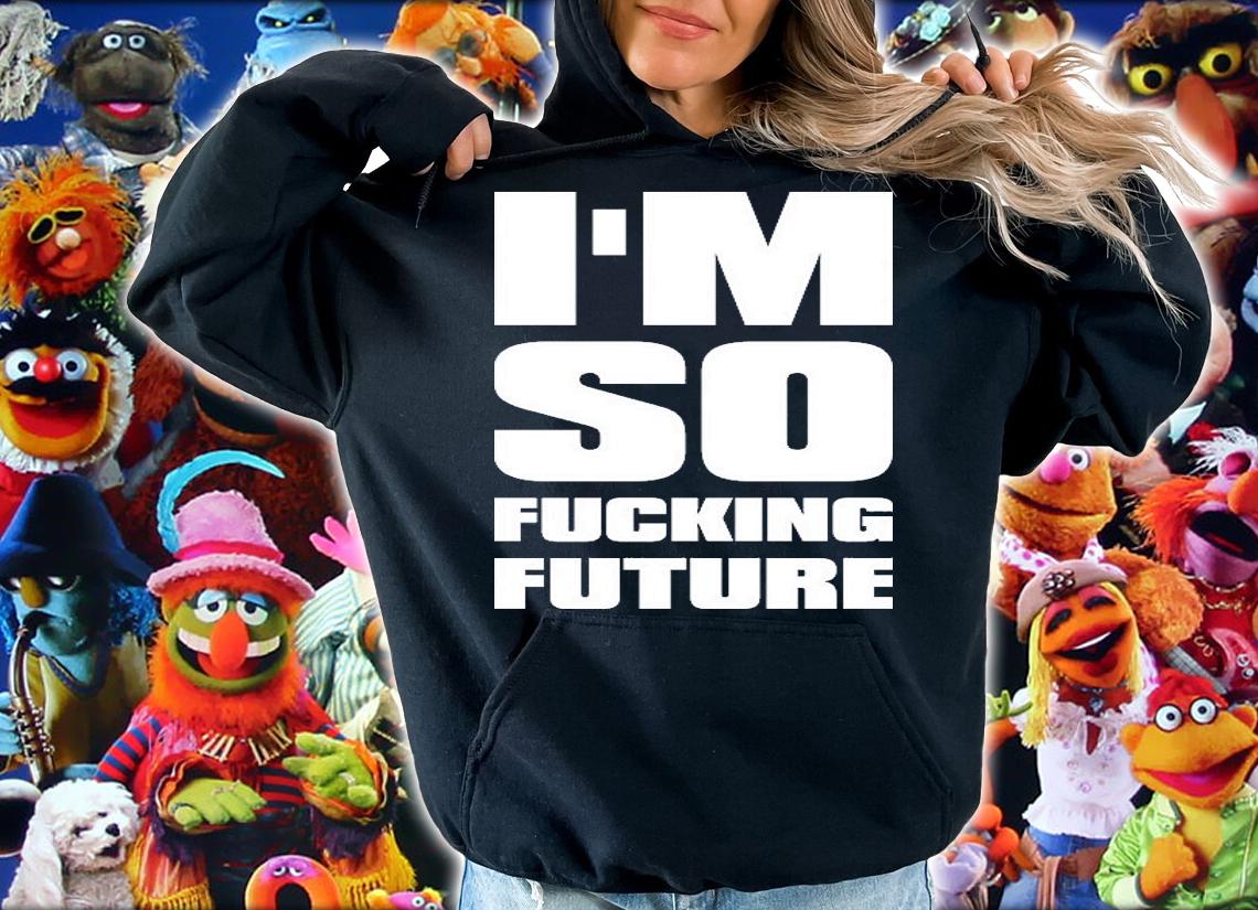 I'm So Fucking Future White Print T-Shirt