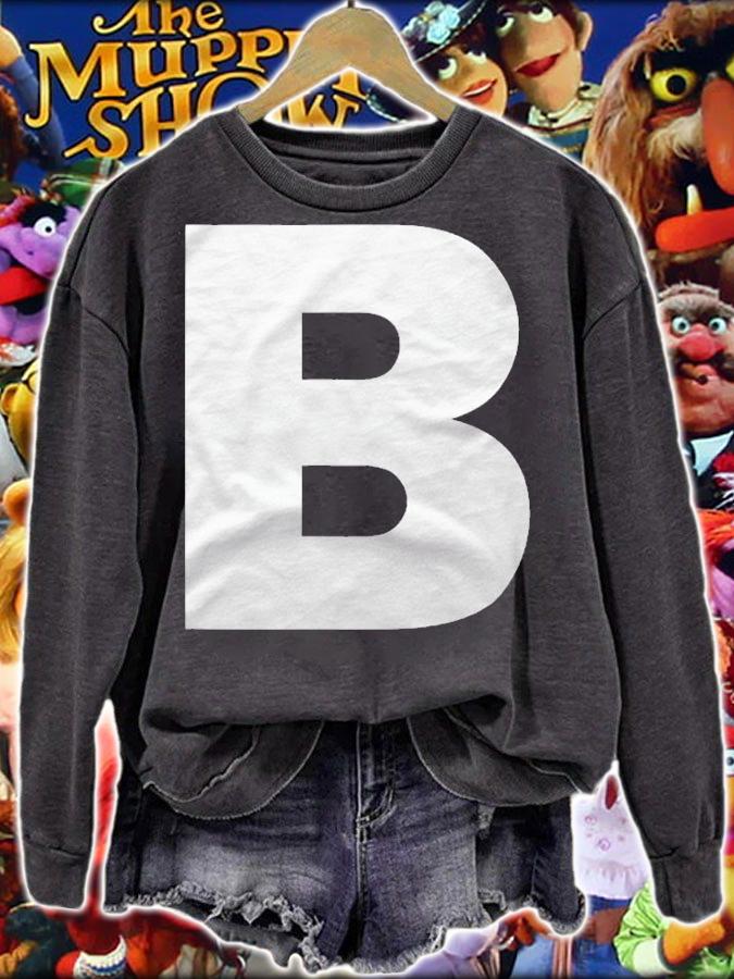 Letter B Capital Alphabet Spell Words Initial Shirt