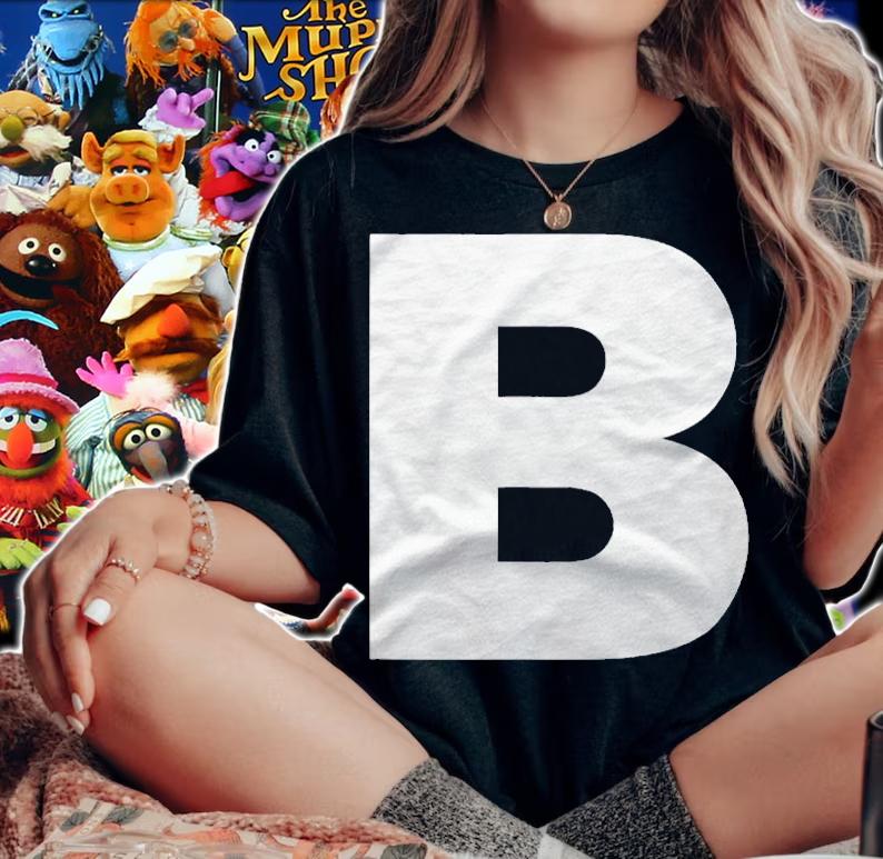 Letter B Capital Alphabet Spell Words Initial Shirt