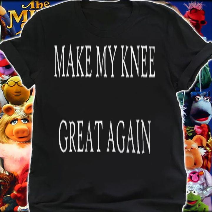 Make My Knee Great Again Funny Trump Injury Recove T-Shirt shirt