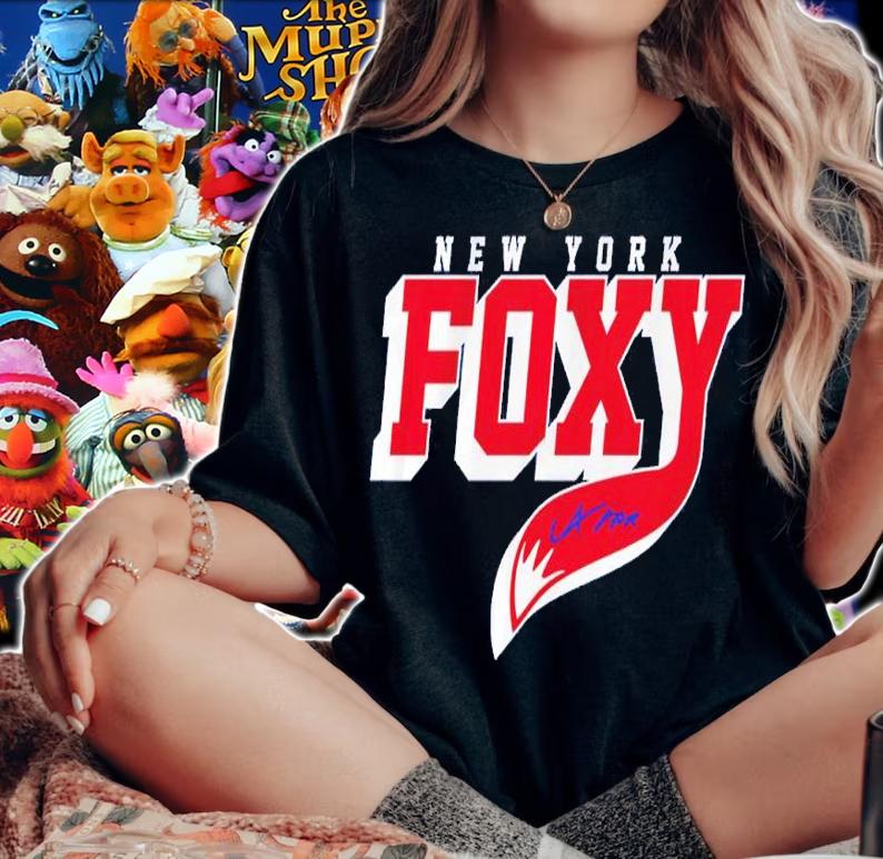New York Adam Fox Foxy Shirt woman shirt