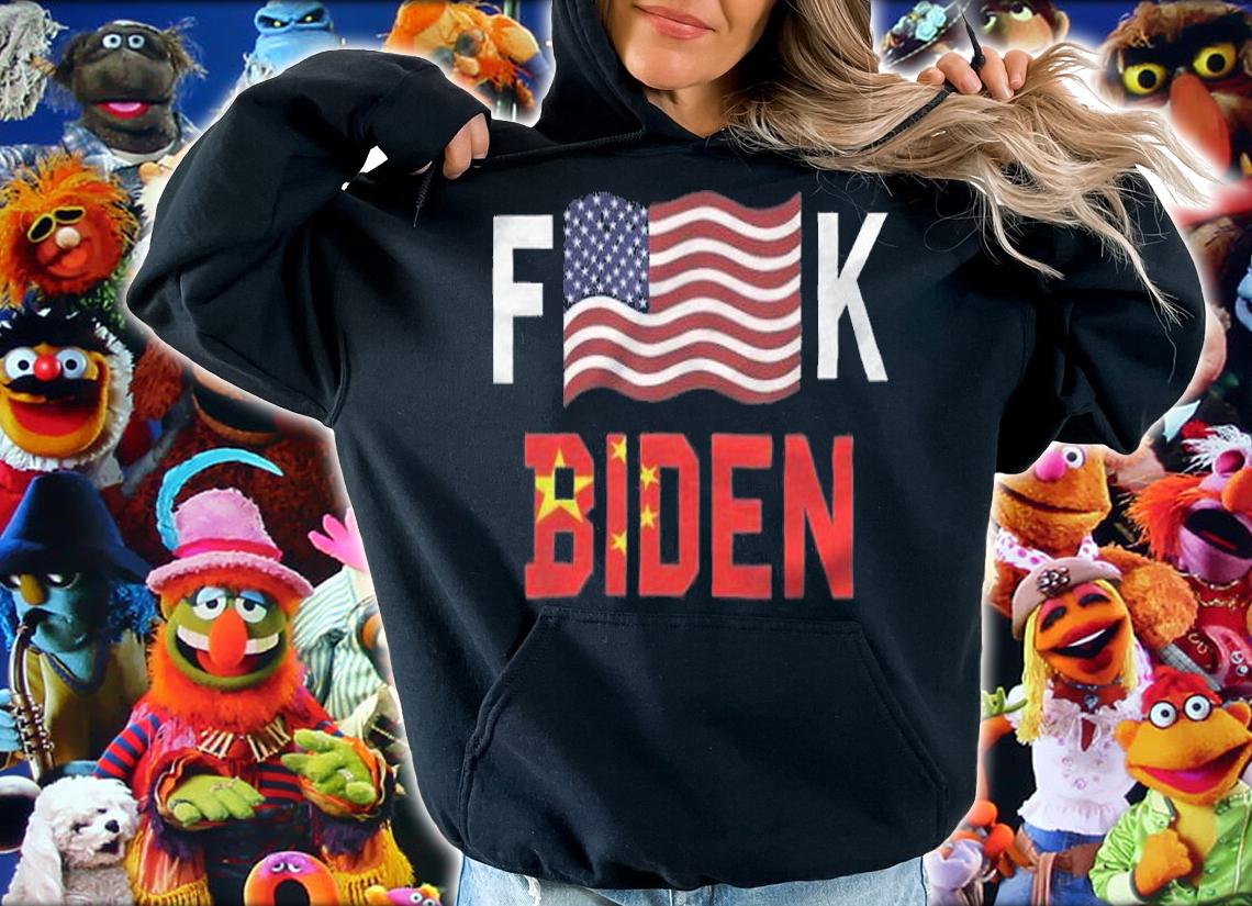 Official anti Joe Biden American Flag Biden, Fuck Biden Beijing China T-Shirt hoodie