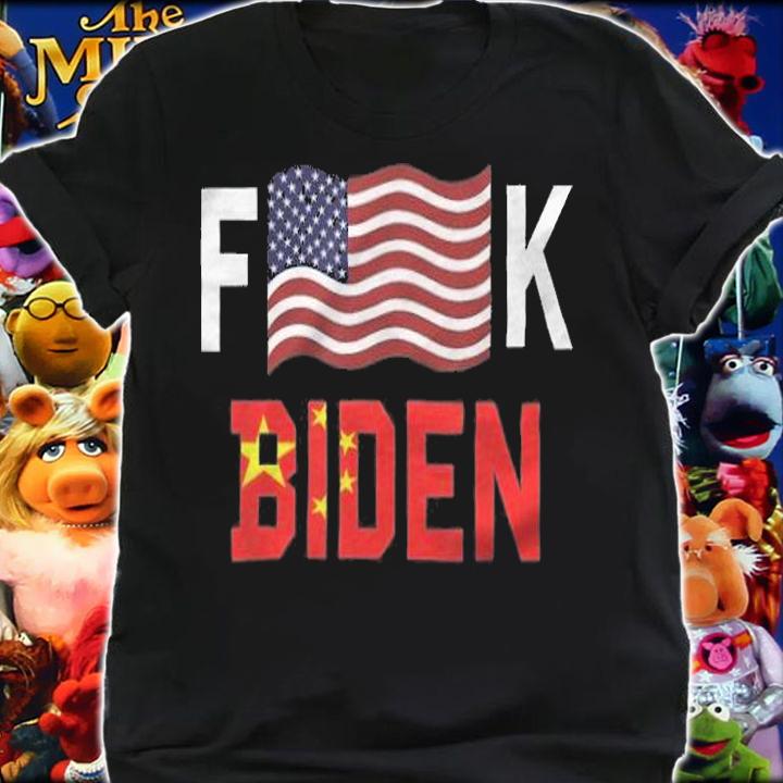 Official anti Joe Biden American Flag Biden, Fuck Biden Beijing China T-Shirt shirt