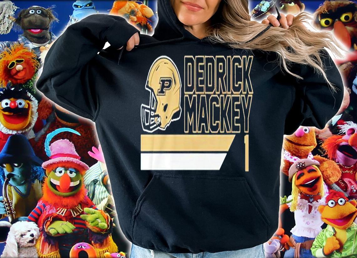 Purdue Football Dedrick Mackey 1 Player shirt hoodie