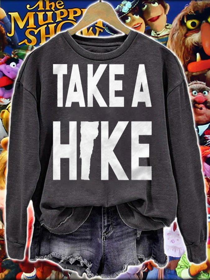 Take A Hike In Vermont  Vt Hiking & Camping Shirt sweatshirt