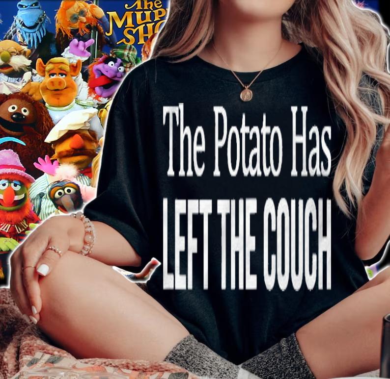 The Potato Has Left The Couch T-shirt woman shirt