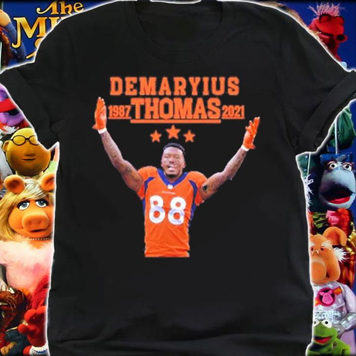 Demaryius Thomas 1987 2021 T-Shirt shirt