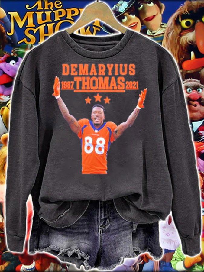 Demaryius Thomas 1987 2021 T-Shirt sweatshirt