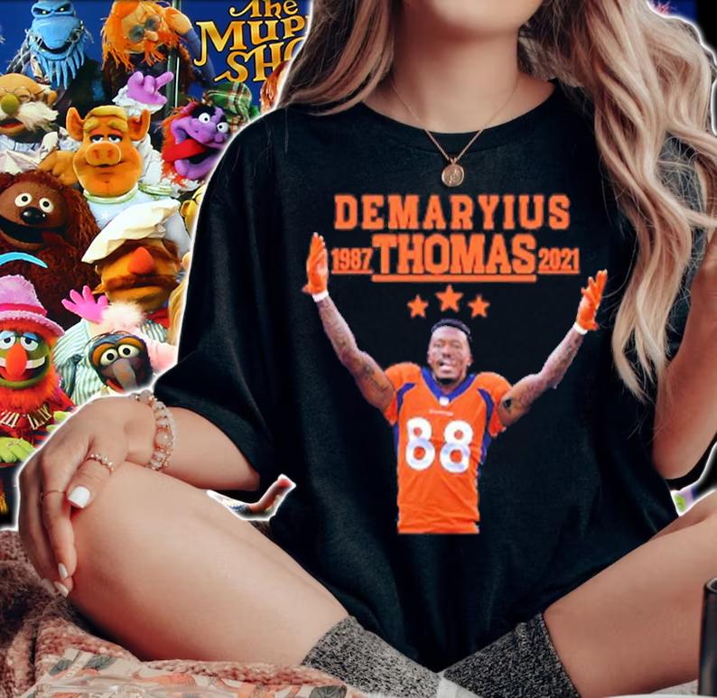 Demaryius Thomas 1987 2021 T-Shirt woman shirt