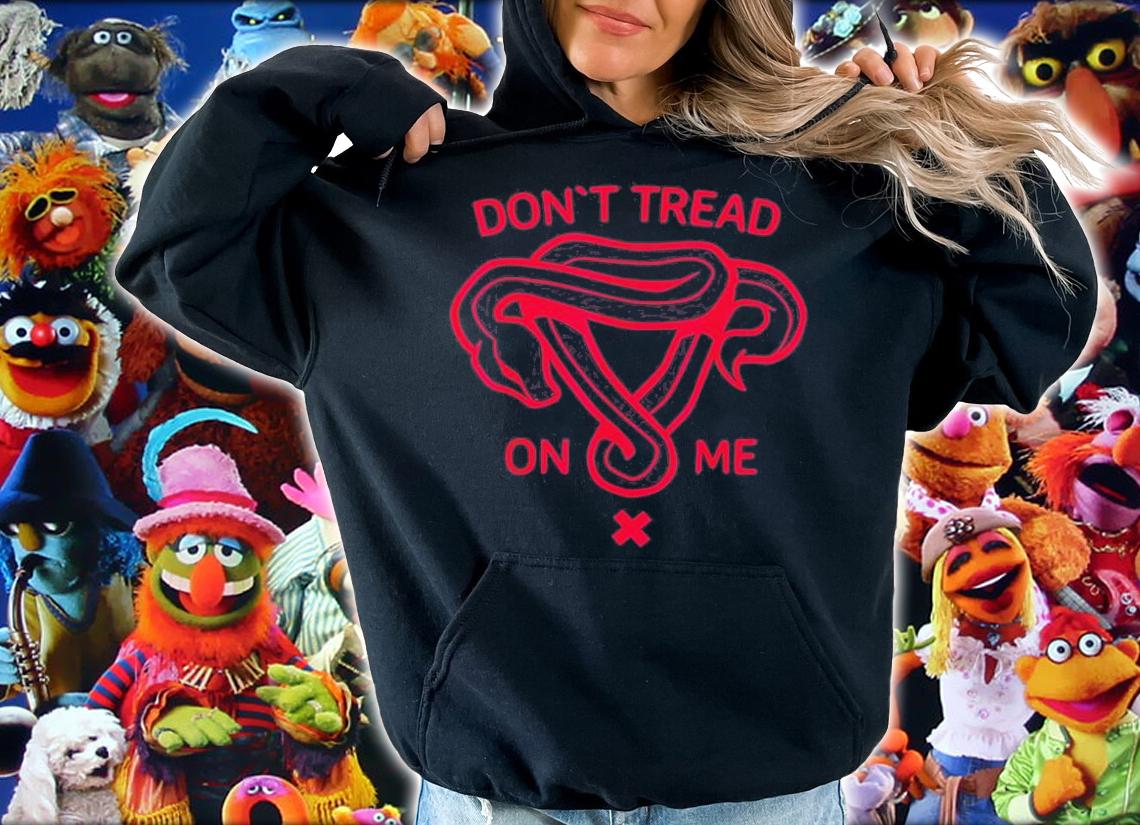 Dont Tread On My Uterus Pro Choice Feminist Pink Snake T-Shirt hoodie