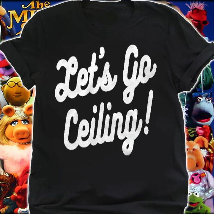 Funny Cheerleader Halloween Group Costumes Lets Go Ceiling T-shirt shirt