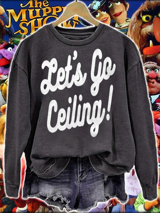 Funny Cheerleader Halloween Group Costumes Lets Go Ceiling T-shirt sweatshirt