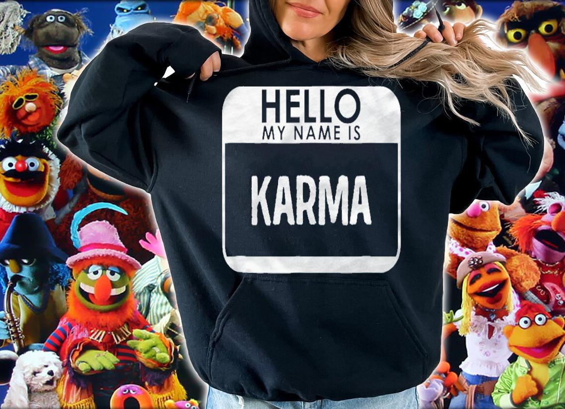 Karma Costume Shirt Funny Easy Halloween Outfit Shirt hoodie