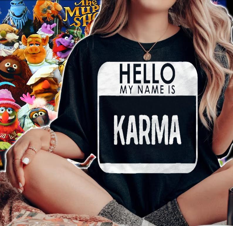 Karma Costume Shirt Funny Easy Halloween Outfit Shirt woman shirt