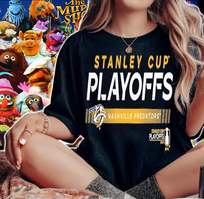 Nashville Predators 2022 Stanley Cup Playoffs Playmaker T-Shirt woman shirt