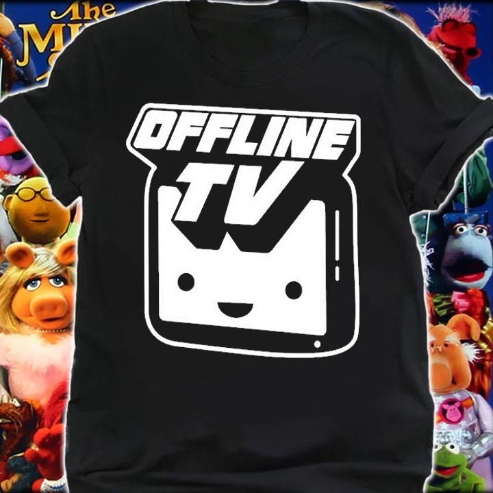 Offline TV logo T-shirt shirt
