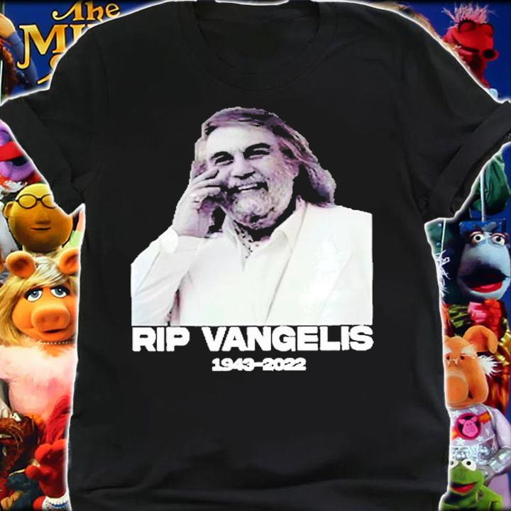 Rip Composer Vangelis 1943 2022 T-Shirt