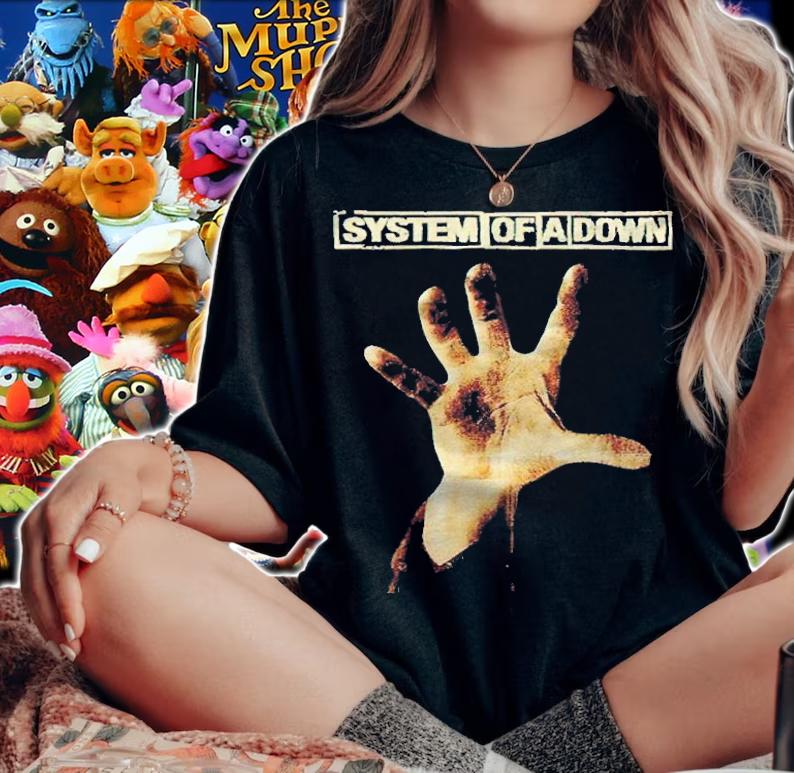 System of a Down hand 2022 T-shirt