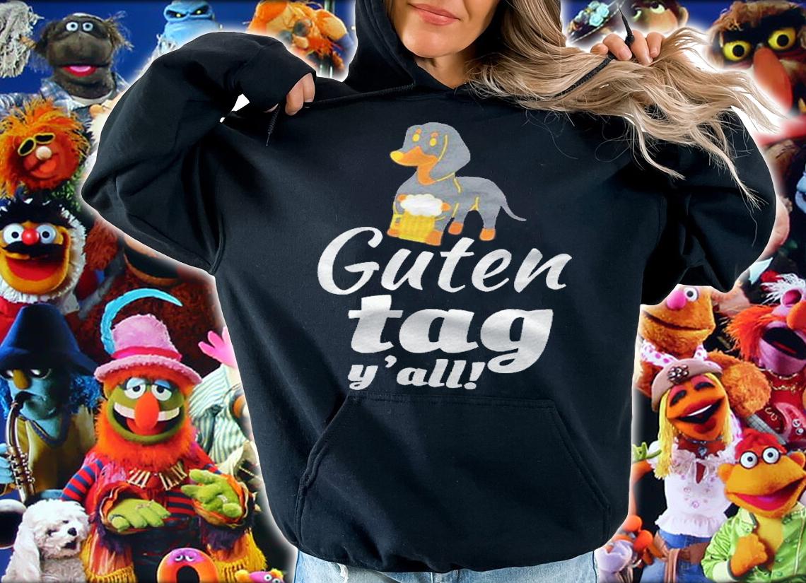 Guten Tag Yall Texas Oktoberfest German Dachshund Dog Gift Shirt
