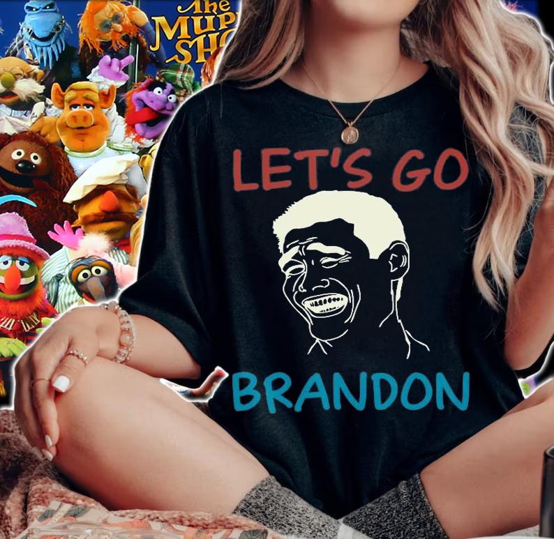 Let's Go Brandon Yaoming Meme T-Shirt woman shirt