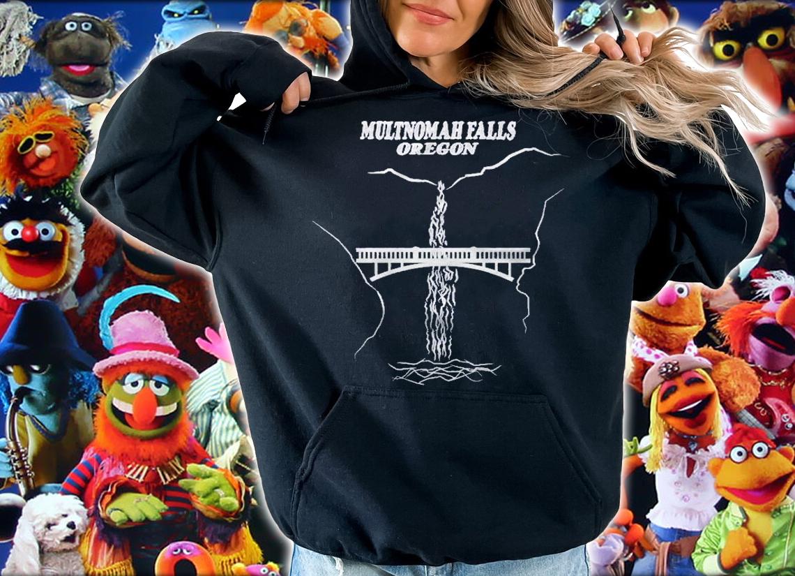 Multnomah Falls Columbia River Gorge 7 Wonders Of Oregon Shirt hoodie