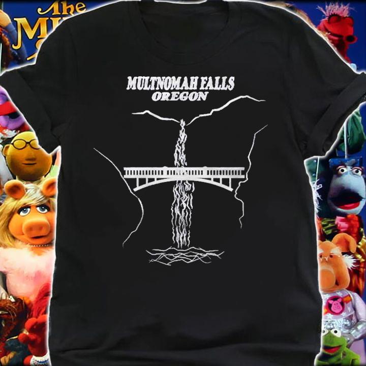 Multnomah Falls Columbia River Gorge 7 Wonders Of Oregon Shirt shirt