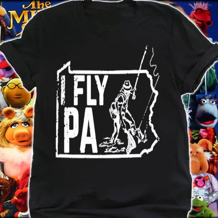 Pennsylvania Pa Fly Fishing Fisherman T-Shirt shirt