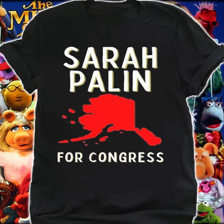 Sarah Palin For Congress USA T-Shirt shirt